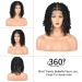 Kalyss 15 Double Lace Front Knotless Locs Braided Wig - Black Short Bob Twist Synthetic Lace Frontal with Baby Hair for Black Women - Buy Online on GoSupps.com