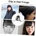 MAGICLULU Piece Womens Hair Clips Ladies Wigs Black Hair Clips French Barrette Bangs Hair Clip Thick Braided Hair Clips Clip Bangs Clip in Fringe Clip in Bangs Real Hair Slim Curtain Miss medium Black - Buy Online on GoSupps.com