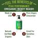 USDA Organic Unscented Body Wash for Sensitive Skin - Natural Vegan Formula with Organic Plant Oils - Toxin and Detergent-Free - Made in USA - Buy Online on GoSupps.com