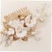 SOESFOUFU Wedding Decoration Pearl Trim Female Head Decor Bridal Comb Ceramics Wedding Supplies New Chinese Style Bride Bridal Head Decor Girls Hair Accessory Bridal Hair Comb - Buy Online on GoSupps.com