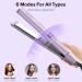 2 in 1 Professional Hair Straightener & Curling Iron Combo | Versatile Round Flat Iron for Effortless Styling - Buy Online on GoSupps.com
