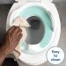 Potty Training Seat with Handles for Boys and Girls | Fits Round & Oval Toilets | Non-Slip, Splash Guard & Free Storage Hook - Jool Baby - Buy Online on GoSupps.com