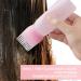 Hbaid Root Comb Applicator Bottle with Scalp Massager and Shampoo Brush Set - Pink (3 Pcs) - Buy Online on GoSupps.com