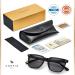 Carfia Acetate Polarized Mens Sunglasses | UV Protection Retro Fashion Glasses - Buy Online on GoSupps.com