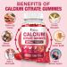 Calcium Citrate Gummies 1200mg Calcium Supplements for Women & Men Calcium Gummies with Vitamin D3 K2 Magnesium Zinc Potassium Muscle & Immune Support Strawberry Flavor 60 Count 1pack - Buy Online on GoSupps.com
