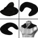Neck Pillow with Stand-Up Collar - Black Linseed Heat Pad for Ultimate Comfort - Buy Now! - Buy Online on GoSupps.com