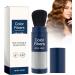 Supersize Color Fibers with Refill Set Colored Hair Thickener Temporary Hair Color for Root Touchup Hair Thickening Fibers Hair Fiber Powder for Women & Men (2 Grey) Grey 2