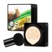 Mushroom Head Air Cushion Foundation CC Creme Foundation Cover BB Creme Concealer Covering Liquid Prime Make Up Concealer Moisturizing Brightening Natural Concealer Gifts All Skin 15 G (1 Pack) 01#