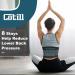 Back Brace for Lower Back Pain Relief - Soft Mesh Support Belt for Men & Women | Lumbar Support for Sciatica Herniated Disc Scoliosis (S/M - Buy Online on GoSupps.com