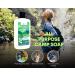Biodegradable Camp Soap 8 oz (2 Pack) - Fresh & Salt Water Safe - Unscented & Fragrance-Free - Travel Hand, Dish, Clothing, and Laundry Soap - Buy Online on GoSupps.com
