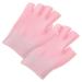 Beaupretty 1 Pair Hand Manicure moisturizing Heel Fingerless Gloves Fingerless Fingerless Mittens Cotton Gloves Facial mask mask Hand Gloves moisten Hands moisturizing Hand Gloves Gloves Mix
