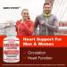 Blood Circulation & Vein Support Supplement - 90 Caps - Spider & Varicose Veins Relief - Niacin, Ginger & Cayenne Pepper - Vessel & Heart Health Support - Buy Online on GoSupps.com