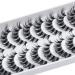 3D False Eyelashes - Handmade Natural Look Fluffy Strip Lashes | Multipack of 10 Pairs (Hyal01W) - International Shipping Available - Buy Online on GoSupps.com