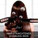 Buy 2 in 1 Professional Hair Straightener & Curler USB Rechargeable Ceramic Heating Smooth Hair Black | International Shipping - Buy Online on GoSupps.com