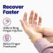 Metacarpal Finger Splint Hand Brace - Left Hand, Small/Med Size - Support for Broken Fingers, Wrist & Hand Injuries - Buy Online on GoSupps.com