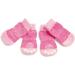 Pet Heroic Indoor Anti-Slip Socks for Dogs & Cats - 8 Sizes S to 5XL - Silicone Gel Paw Protection & Traction - Pink - Buy Online on GoSupps.com