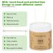 FOVURTE Bamboo Cotton Swabs 400 count - Organic Wooden Ear Buds for Gentle Cleaning - Buy Online on GoSupps.com