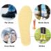 Knixmax Sheepskin Insoles for Men & Women - Non Slip Cushioned Winter Shoe Inserts - 1 Pair, Beige - Size 8 US/EU 41 - Buy Online on GoSupps.com