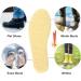 Knixmax Sheepskin Insoles for Men & Women Non-Slip Wool Comfort Inserts for Boots & Sneakers - 2 Pairs - Beige - Size 8 US / EU 41 - Buy Online on GoSupps.com