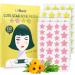 LitBear Acne Patch Pimple Patch Pink & Yellow Star Shaped Acne Absorbing Cover Patch Hydrocolloid Acne Patches For Face Zit Patch Acne Dots Tea Tree Oil + Centella 112 Patches 14mm & 10mm 112 Count (Pack of 1)