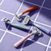 FLAMINGO Women's 5-Blade Razor Set with Sage Handle and Shower Holder - Buy Online on GoSupps.com