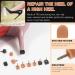 30 Pairs High Heel Shoe Tips & Pliers Set - Replacement Tips for Women s Heels | Tanstic | Black & Beige Multiple Sizes | International Shipping - Buy Online on GoSupps.com
