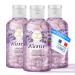 Kustie Sooth Lavender Travel Size Body Wash - Sample Perfume Shower Gel with Squalane & Hyaluronic to Acne, Antioxidant, Hydrate Skin Lavender & Tea Tree Oil Add Paraben, Phthalate Free 3.38 fl oz x 3 Gordes Eventide 3.38 F