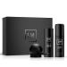 LEON MIGUEL All In One Box Hair Fiber Fibre Hold Spray + Applicator Premium Scattered Hair/Pouring Hair with Instant Effect for Secret Corners Hair Loss and Light Hair - Hair Powder (Grey)