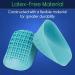 ViveSole Heel Cups - Heavy Duty Inserts for Severs Disease & Plantar Fasciitis - Men & Women - Cushion Support Pads for Foot Pain Relief - Teal - Large (1 Pair) - Buy Online on GoSupps.com