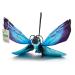 Zappi Co 100% Recycled Plush Blue Morpho Butterfly Toy - 28.5cm | Eco-Friendly Stuffed Animal for Newborns - Buy Online on GoSupps.com