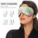 Haskirky Light Blocking Eye Mask - Adjustable for Men and Women | Perfect for Travel, Yoga, Meditation, and Deep Sleep - Butterfly Palm Design - Buy Online on GoSupps.com
