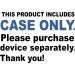Inhaler Holder Case for Adults and Kids - Black with Yellow Zip | CaseSack - Buy Online on GoSupps.com