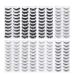 Lurrose 160 Pairs False Eyelashes Set Natural Professional False Eyelashes Pack Fake Long Eyelashes Makeup Eyelashes 8 Styles