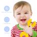 Silicone Teething Toys for Babies 0-12 Months | BPA Free Baby Teether Chew Toys with Teething Gel Relief | 4PCS Set - Buy Online on GoSupps.com