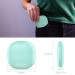 Wobsion Rechargeable Travel Mirror with Light - 1x/10x Magnification, Dimmable, Compact Double Mirror - 3.5 inch Cyan Portable Handheld Mirror - Buy Online on GoSupps.com