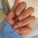 24pcs French False Nails Short Stick on Nails Blue Tip Press on Nails Removable Glue-on Nails Fake Nails Women Girls Nail Art Accessories 0252Y91