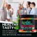 Premium Healthergize Hemp Gummies - Made in USA - Best Tasting Fresh & Fruity Gummy Bears for Muscles, Back, Knees & Joints - Natural Hemp Candy for Party - 90 Bears - Buy Online on GoSupps.com