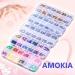 6400pcs Nail Art Rhinestones & Gems Kit with Tweezers and Wax Pen - Gold & Silver Studs, Colorful Sequins for Nails - Nail Art Supplies - Buy Online on GoSupps.com
