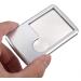 Plauauyt Silver Tone Shell LED Illuminated Magnifying Glass Pocket Magnifier 3X 6X - Buy Online on GoSupps.com