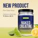 Naked Pure Micronized Lemon Lime Creatine Monohydrate - 42 Servings Vegan Non-GMO Gluten-Free Soy-Free No Artificial Ingredients - Strength Gains & Performance Boost - Buy Online on GoSupps.com