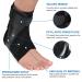 Ankle Support Brace with PE Side Stabilizers - Non-Slip Breathable Material for Sports Injury Recovery - Small - Buy Online on GoSupps.com