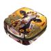 Sunflower Flowering Cow Women Binding Storage Pocket Menstrual Pocket Portable menstrual cup pocket with zipper for teenagers girls women women color 8