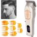 Qukaim Men Hair Trimmer Electric Hair Trimmer with Stainless Steel Blades Rechargeable High Power Hair Clipper for Home Salon - Buy Online on GoSupps.com