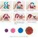 LAYOER Round Knitting Loom Set with Pompom Ball Maker - Circle Hat Looms + Needle Hook for Pompom Crafting - Buy Online on GoSupps.com