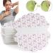 Underarm Sweat Pads - 80PCS Disposable Armpit Sweat Pads Perspiration Pads Sweat Patches Armpit Shields Pads Antiperspirant Absorbing Pads to Keep Underarms and Garments Clean for Men and Women Flower