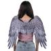 VBESTLIFE Large Angel Feather Wing Festive Party Angel Wings Non Woven Fabric Cosplay Wing for Halloween Party Kids Performance (Black Children's Angel Wings DS18002B)