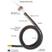 Mystique Silicone Hose with Ice Packs - Stay Cool and Flavorful - Buy Online on GoSupps.com