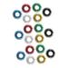 TOVINANNA 18 STK acupressure ring spiky finger rings Massage spring finger stress relief toys decompression toys children