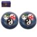 Healvian hand massager massager 1 set baoding balls iron health exercise stressball hand yang yang massage balls with gift box 47 cm practice ball manual massage balls
