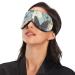 Unisex Haskirky Light Blocking Eye Mask for Travel, Yoga, Meditation - Retro Blue - Buy Online on GoSupps.com